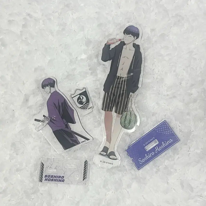 [BUNJANG] Kaiju No. 8 Hoshina Official Acrylic Stand Bundle Set / 괴수8호 호시나 공식 아크릴 일괄