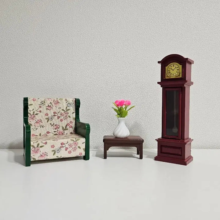 [SOLD OUT] 실바니안 올드 괘종시계+초록 소파