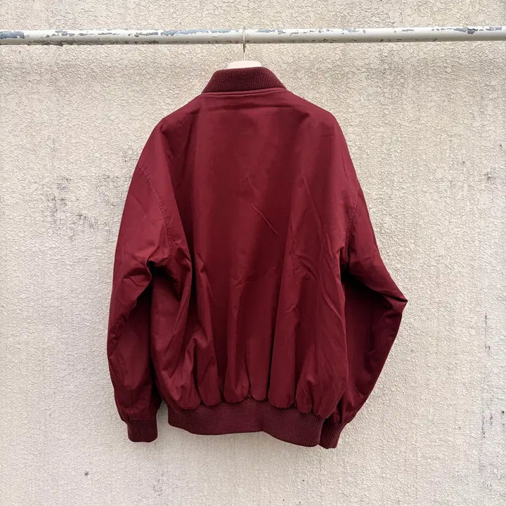 [SOLD OUT] 라코스테 90s 올드스쿨 버건디 리버시블 블루종 자켓(100)