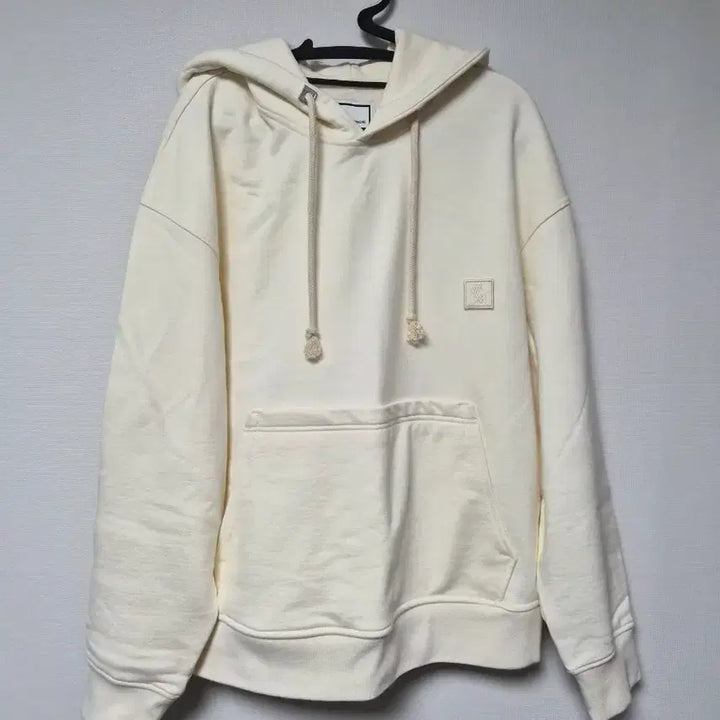 [BUNJANG] Wooyoungmi Flower Print Hoodie Ivory / 우영미 플라워 프린팅 후드티 아이보리