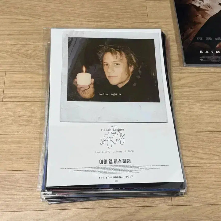 [BUNJANG] The Dark Knight Special Ticket Bundle and Posters / 다크나이트 스페셜티켓 씨네큐 아이앰히스레저 포스터 크리스토퍼놀란 영화