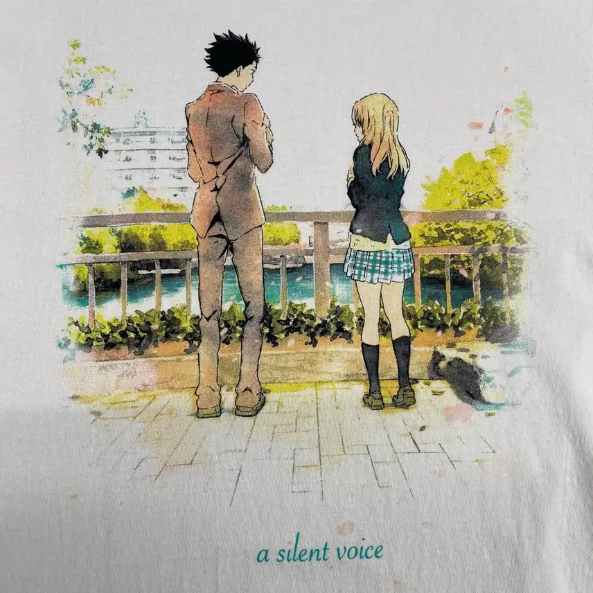 [BUNJANG] A Silent Voice Bootleg Anime T-shirt / 목소리의형태 부틀렉 애니메이션 티셔츠