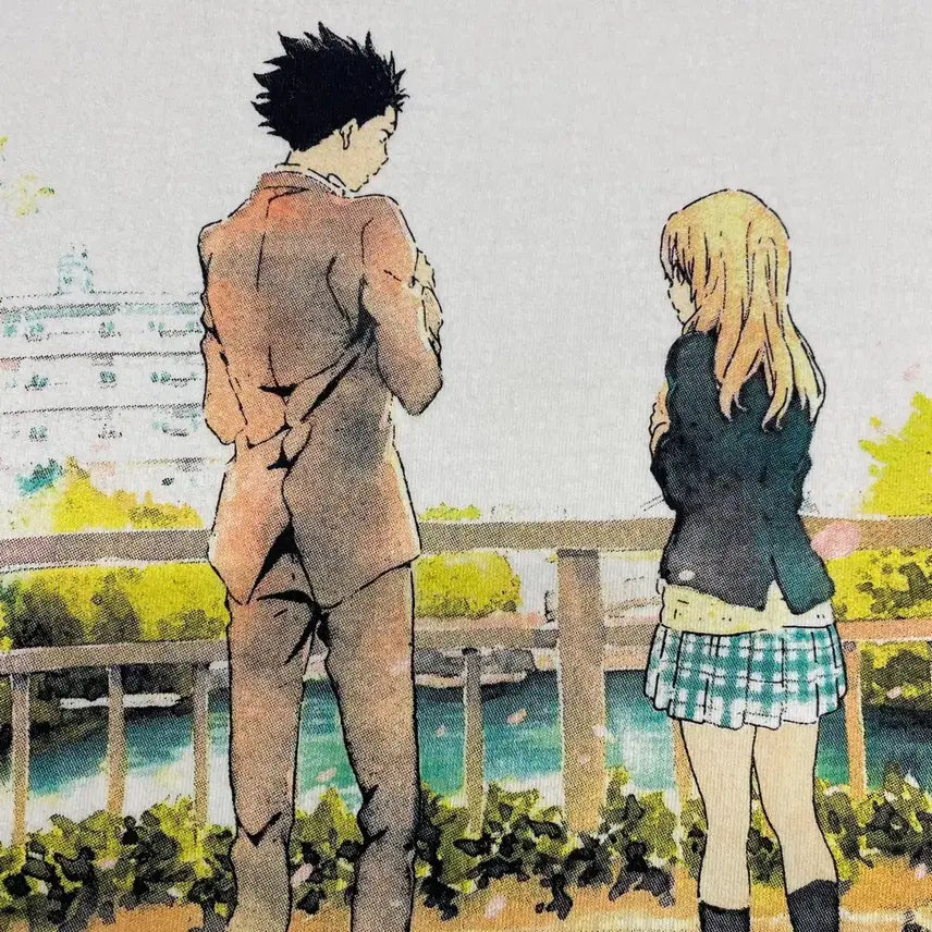 [BUNJANG] A Silent Voice Bootleg Anime T-shirt / 목소리의형태 부틀렉 애니메이션 티셔츠