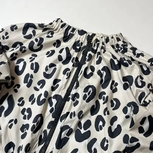 [BUNJANG] Adidas StellaSport Leopard Print Windbreaker Jacket / 아디다스 스텔라스포츠 레오파드 프린트 바람막이 자켓 PN9543