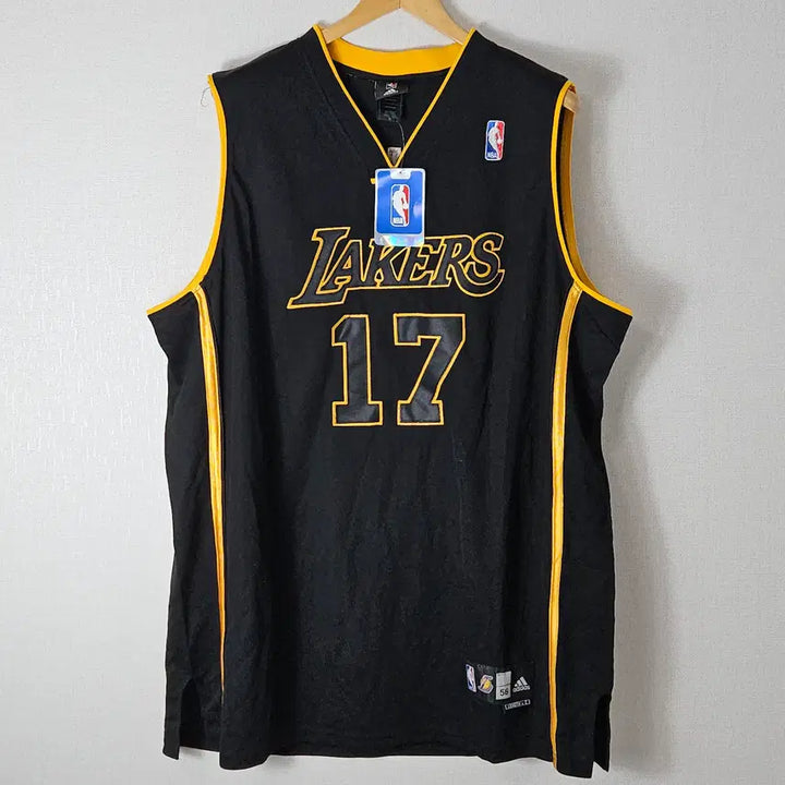 [BUNJANG] Adidas Andrew Bynum Lakers Jersey (Size 56) / 아디다스 NBA 레이커스 앤드류바이넘 유지폼 져지 56 오리지널 새상품