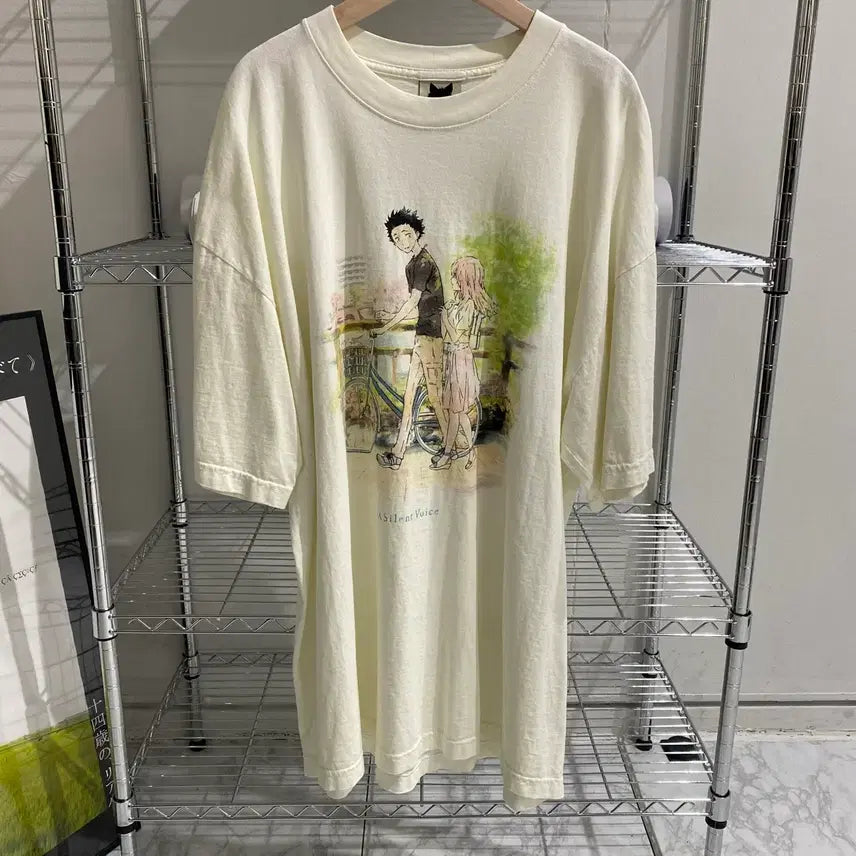 [BUNJANG] A Silent Voice Bootleg Anime T-shirt / 목소리의형태 부틀렉 애니메이션 티셔츠