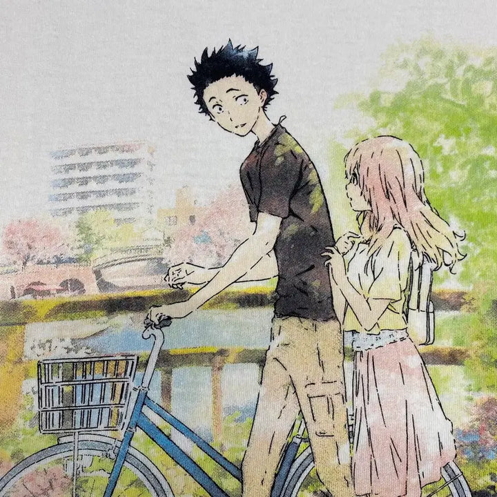 [BUNJANG] A Silent Voice Bootleg Anime T-shirt / 목소리의형태 부틀렉 애니메이션 티셔츠