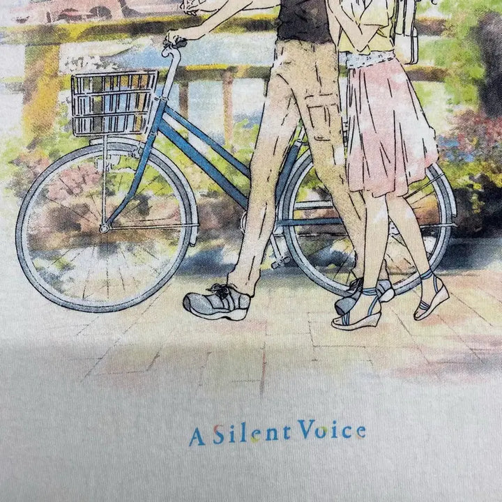 [BUNJANG] A Silent Voice Bootleg Anime T-shirt / 목소리의형태 부틀렉 애니메이션 티셔츠