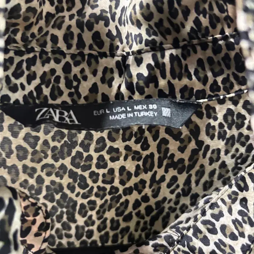 [BUNJANG] ZARA Leopard Print Blouse / 자라 호피블라우스