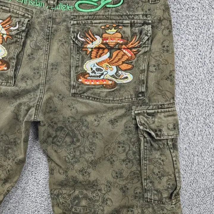 [SOLD OUT] 에드하디 크리스찬 오디저 카고 쇼츠 반바지 ( 38" ) / 11890