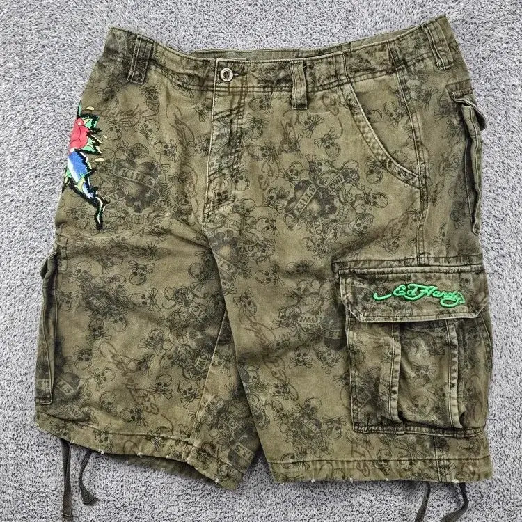 [SOLD OUT] 에드하디 크리스찬 오디저 카고 쇼츠 반바지 ( 38" ) / 11890