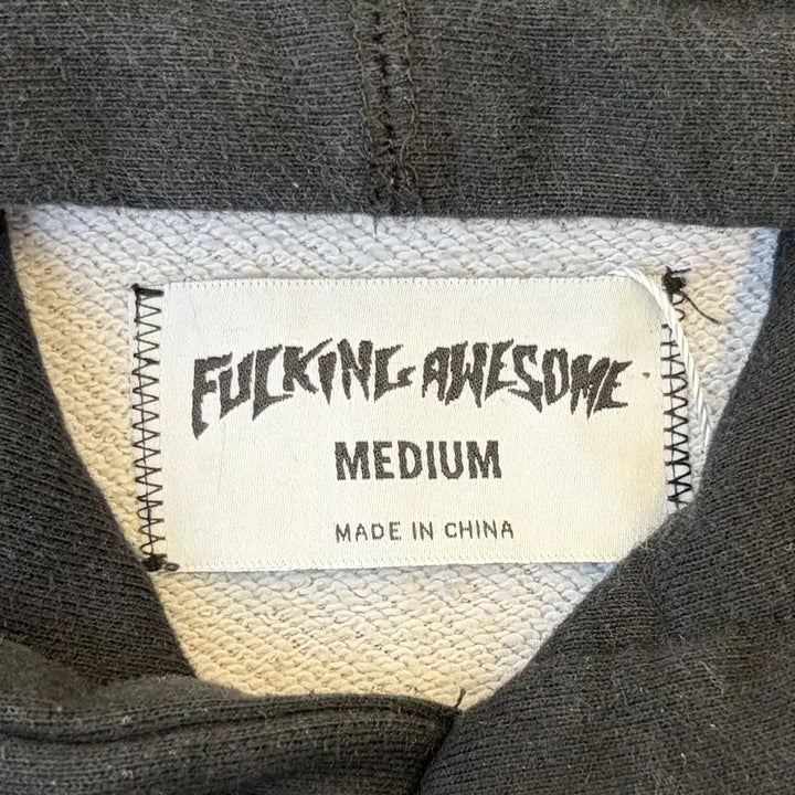 [BUNJANG] Fucking Awesome Kiss Hoodie / 퍼킹 어썸 키스 후디