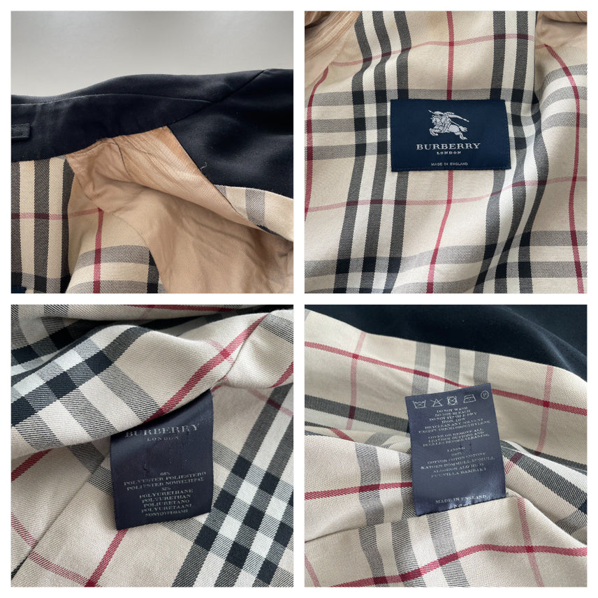 [SOLD OUT] 버버리 블랙 싱글 트렌치 코트