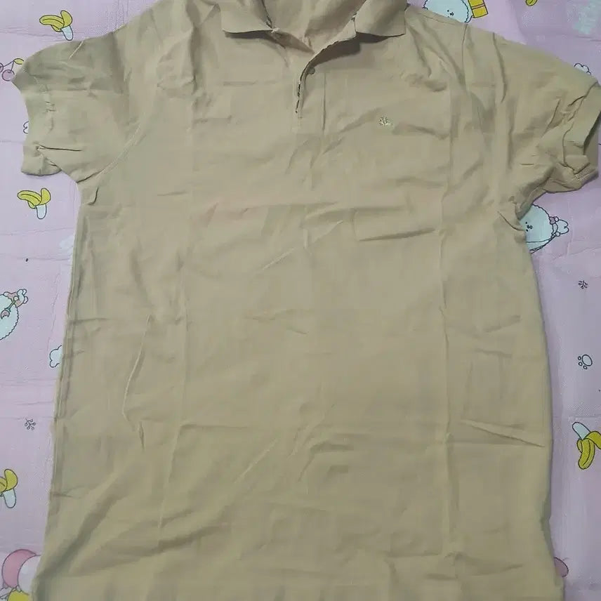 [SOLD OUT] 버버리 베이지 반팔 폴로티 M(실측)(국내)(100)