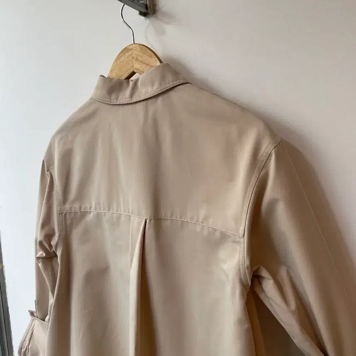 [BUNJANG] Ami-D Beige Shirt Dress / 베이지 셔츠 원피스