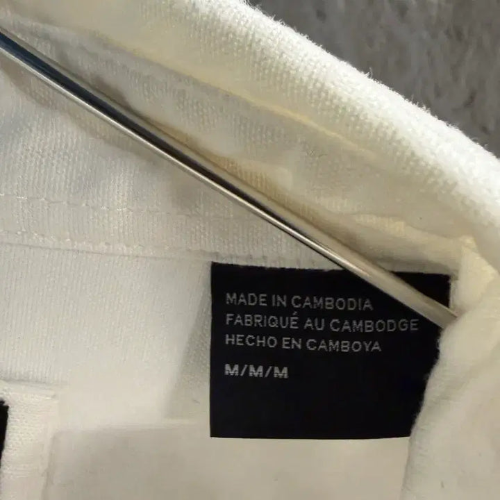 [BUNJANG] Armani Exchange Slim Fit Cotton Shirt White / M 알마니익스체인지 ARMANI 슬림핏 코튼 셔츠 화이트
