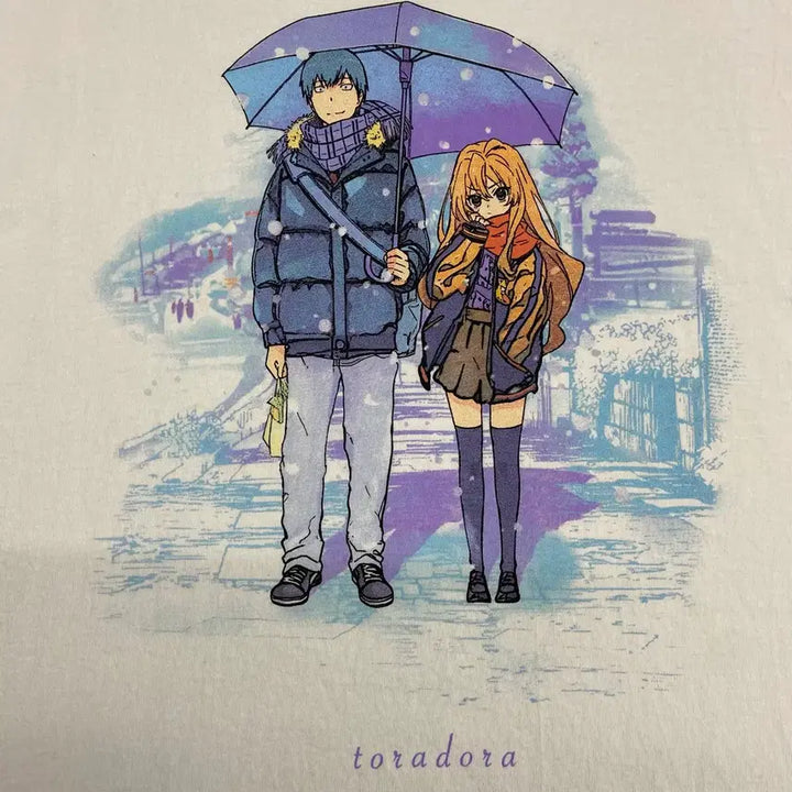 [BUNJANG] Toradora Bootleg Animation T-Shirt / 토라도라 부틀렉 애니메이션 티셔츠