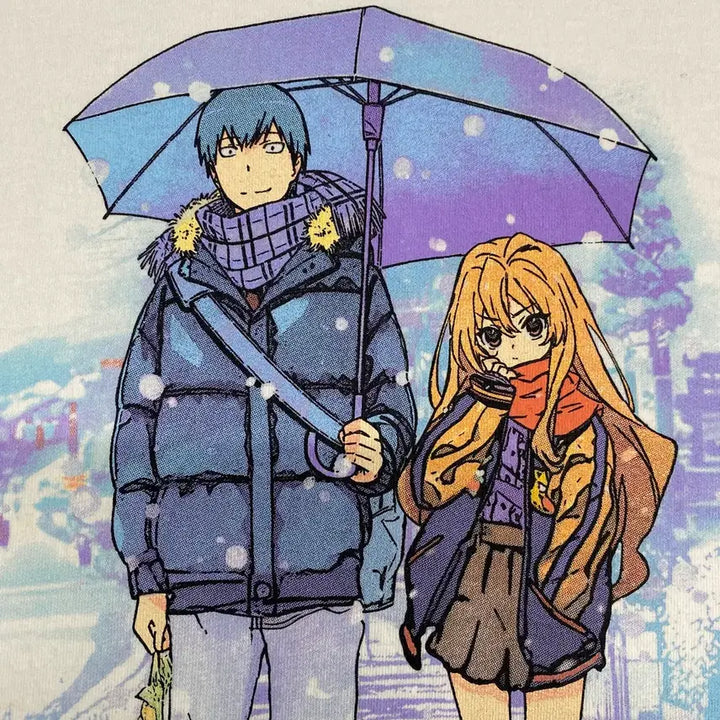 [BUNJANG] Toradora Bootleg Animation T-Shirt / 토라도라 부틀렉 애니메이션 티셔츠