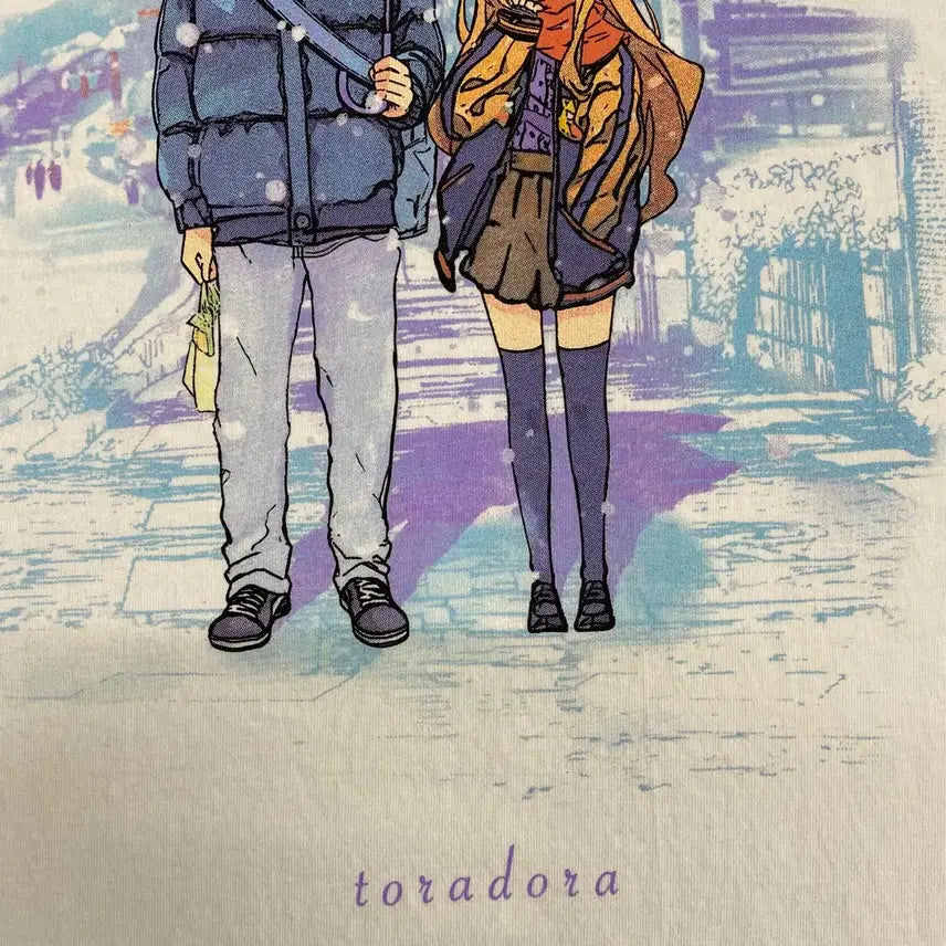 [BUNJANG] Toradora Bootleg Animation T-Shirt / 토라도라 부틀렉 애니메이션 티셔츠