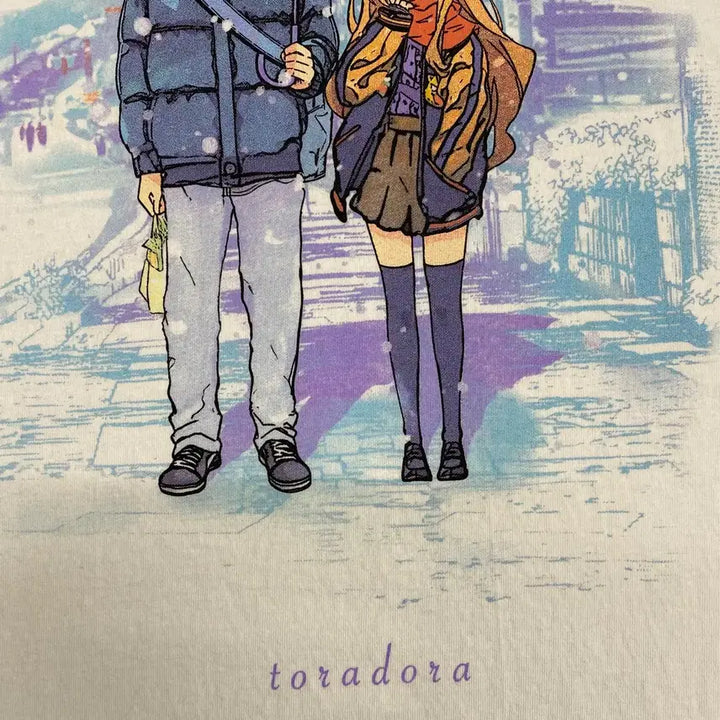 [BUNJANG] Toradora Bootleg Animation T-Shirt / 토라도라 부틀렉 애니메이션 티셔츠