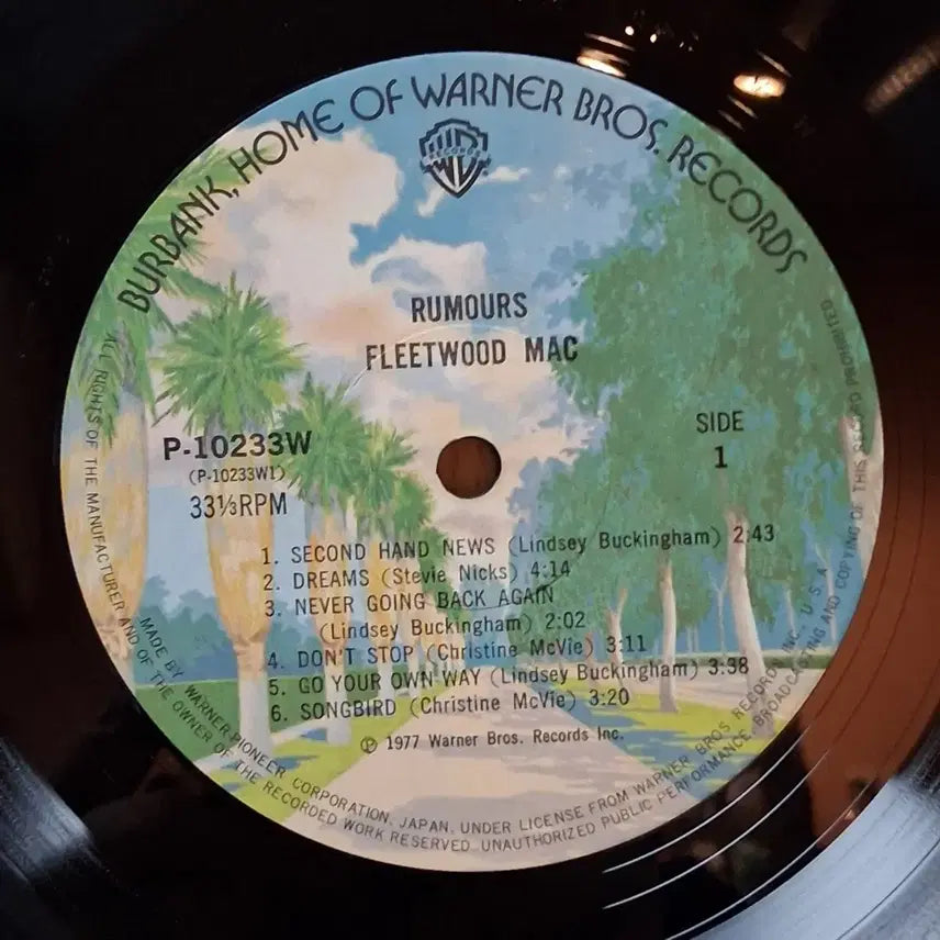 [SOLD OUT] 락 명반 플리트 우드맥 RUMOURS LP 할인