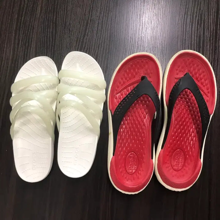 [BUNJANG] Crocs Slippers Bundle Set / 크록스 조리 / 슬리퍼 2켤레