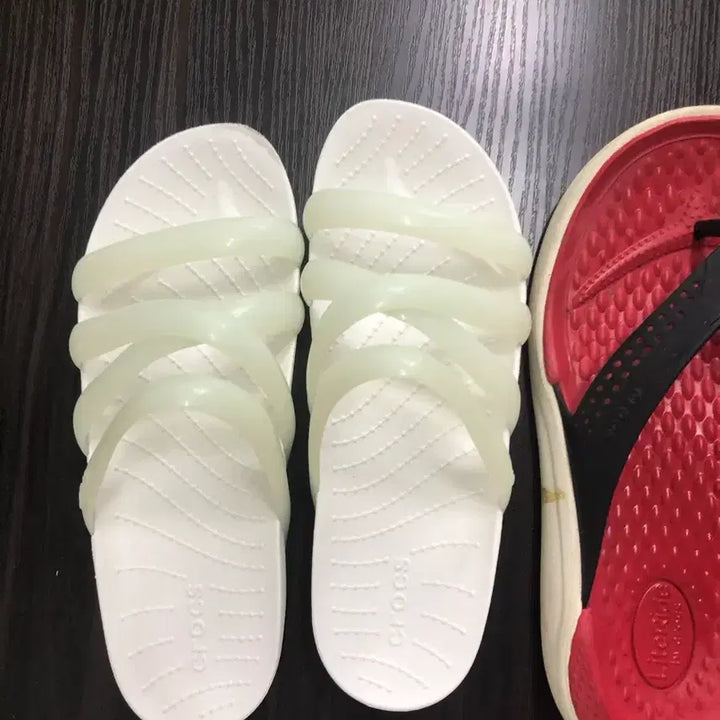 [BUNJANG] Crocs Slippers Bundle Set / 크록스 조리 / 슬리퍼 2켤레