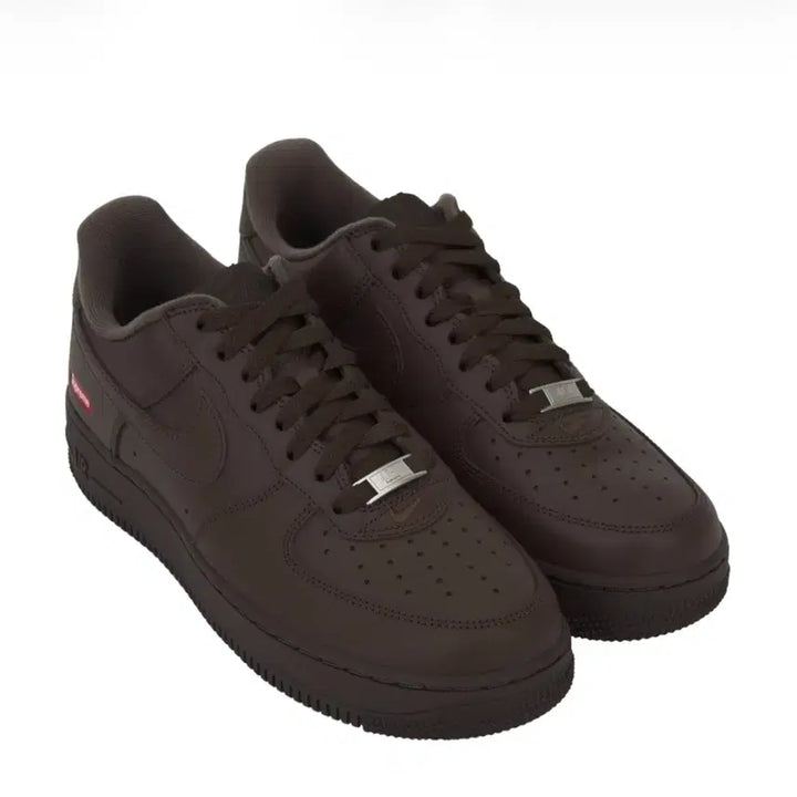 [BUNJANG] Nike x Supreme Air Force 1 Low Baroque Brown Sneakers / 나이키 x 슈프림 에어포스 1 로우 바로크 브라운