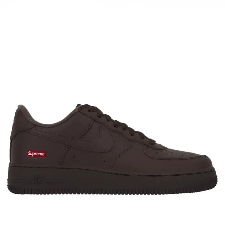 [BUNJANG] Nike x Supreme Air Force 1 Low Baroque Brown Sneakers / 나이키 x 슈프림 에어포스 1 로우 바로크 브라운