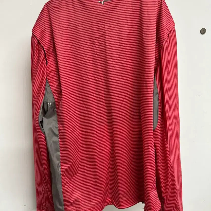 [BUNJANG] FANTON Stripe Windbreaker Jacket / FANTON First 스트라이프 바람막이 110