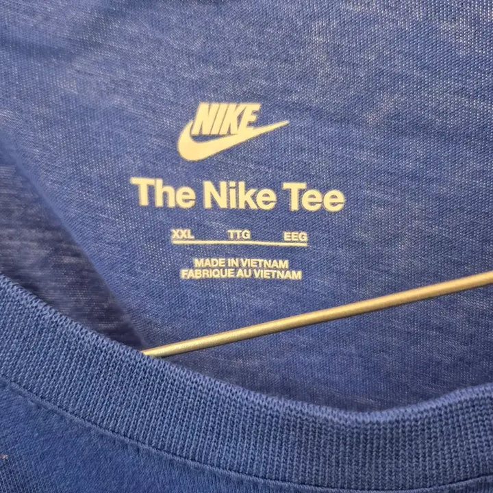 [BUNJANG] Nike The Nike Tee Short Sleeve T-shirt / 나이키 The Nike Tee 반팔티 블루