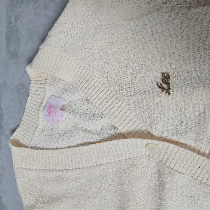 [BUNJANG] Lee V-neck Cardigan Set / Lee 반팔 가디건 아이보리 세트