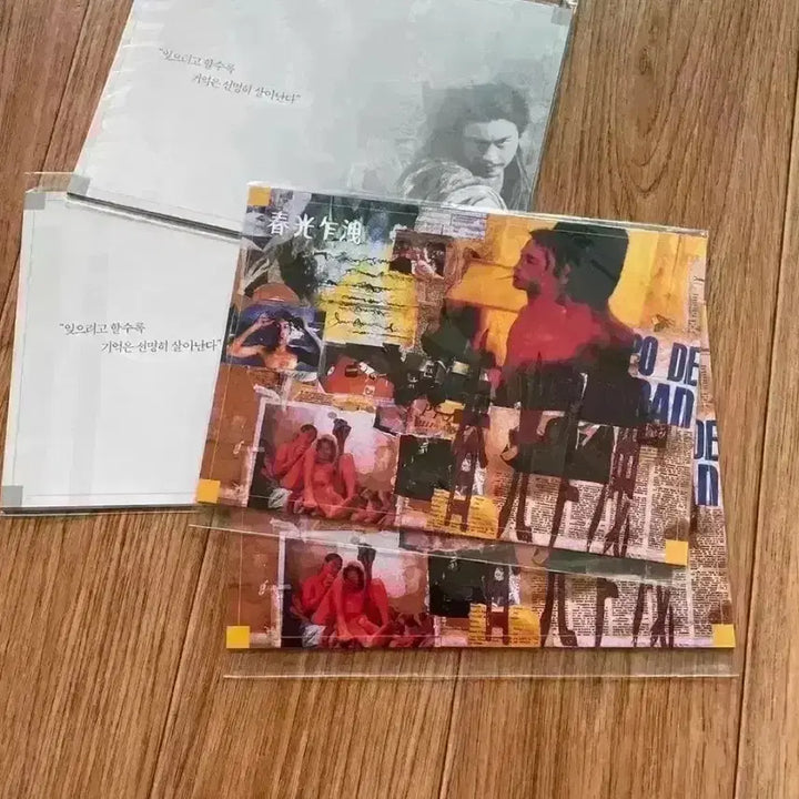 [BUNJANG] Leslie Cheung In Space: The Leeway Movie Goods Bundle / 영화 이도공간 뱃지패키지 A3포스터 아트카드 장국영 굿즈 포토카드화보집
