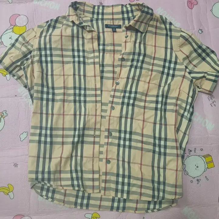 [SOLD OUT] 버버리 런던 체크 반팔 셔츠
