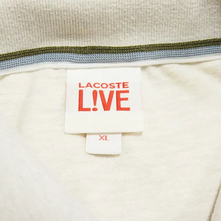 [BUNJANG] Lacoste Solid PK T-shirt (Beige) / 라코스테 솔리드 캐주얼 PK티셔츠 남성105