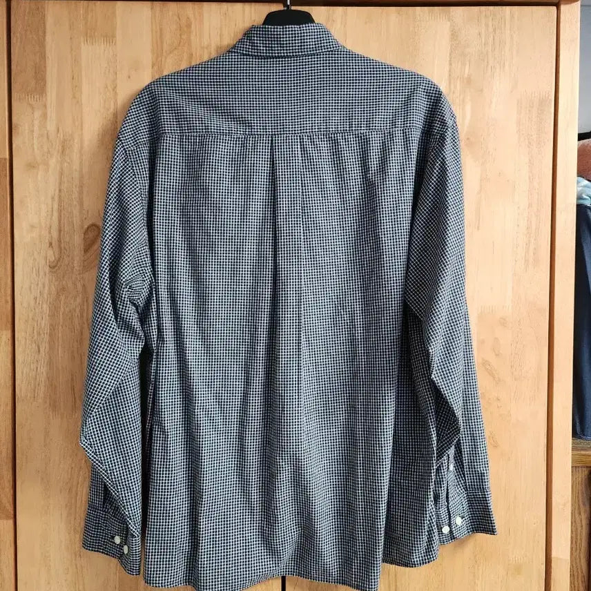 [BUNJANG] Aeseup Check Pattern All Day Comfy Shirt L / 애습 잔잔한 체크 패턴의 올데이 컴피 셔츠 L