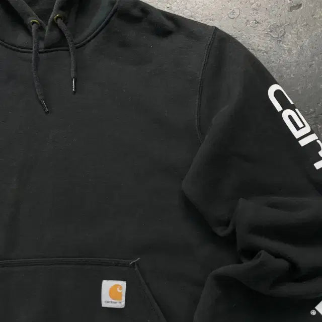 [SOLD OUT] 95 칼하트 암 레터링 후드티
