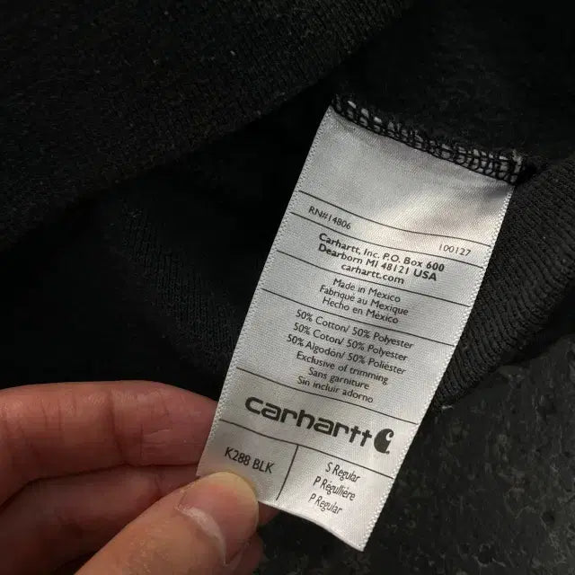 [SOLD OUT] 95 칼하트 암 레터링 후드티