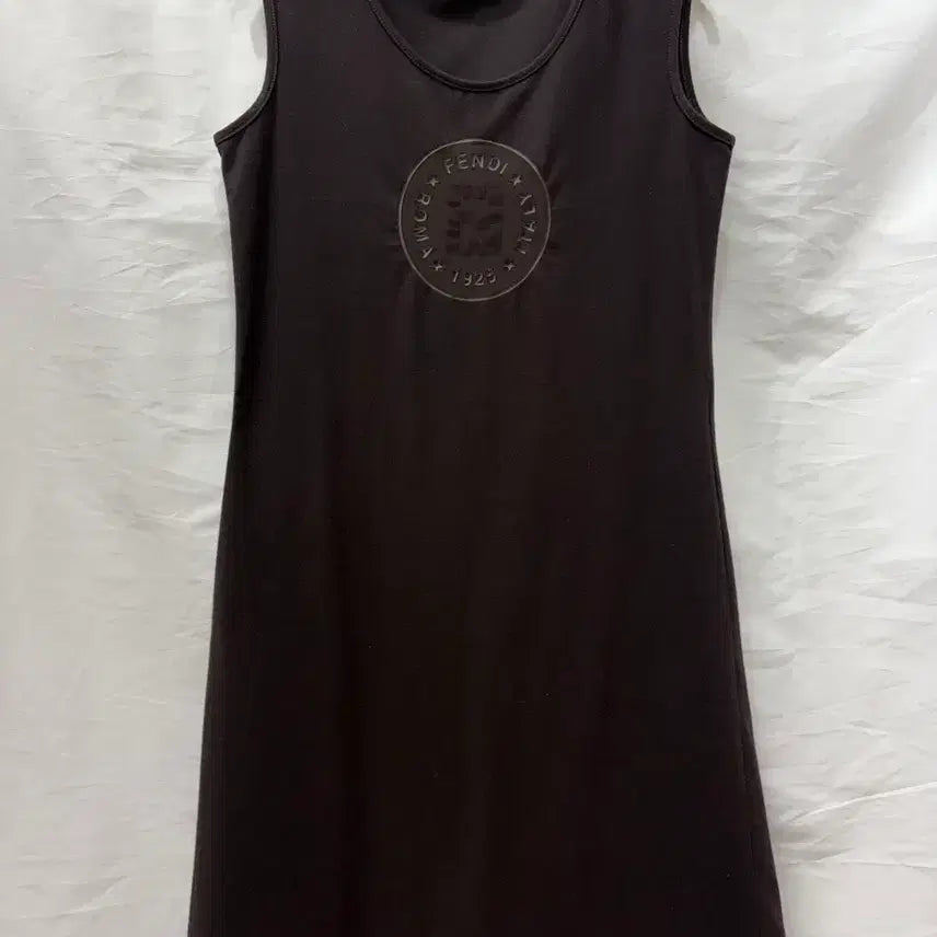 [BUNJANG] Fendi 1925 Logo Sleeveless Dress / 펜디 1925 로고 민소매 원피스42/55사이즈(정품)