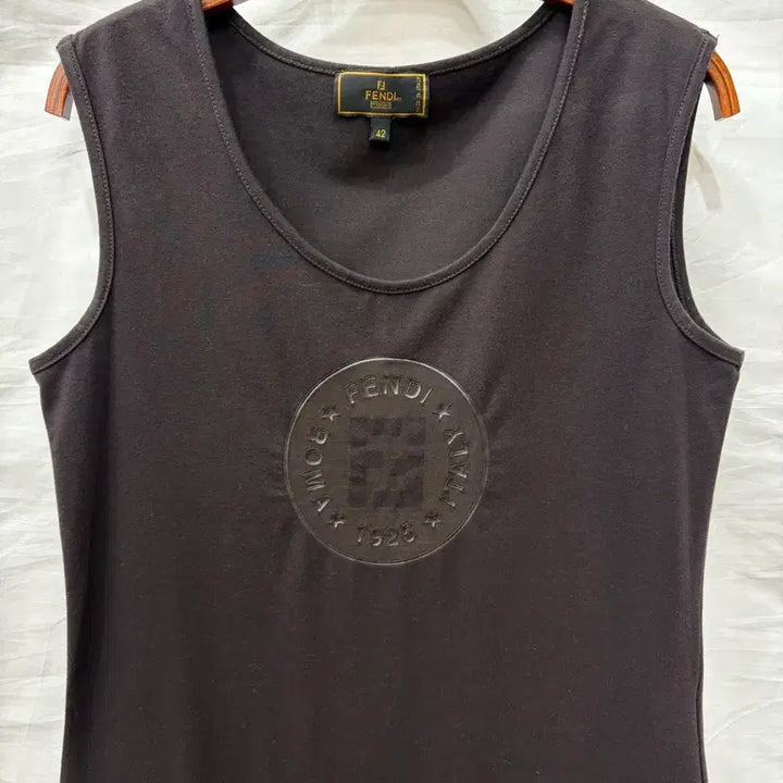 [BUNJANG] Fendi 1925 Logo Sleeveless Dress / 펜디 1925 로고 민소매 원피스42/55사이즈(정품)