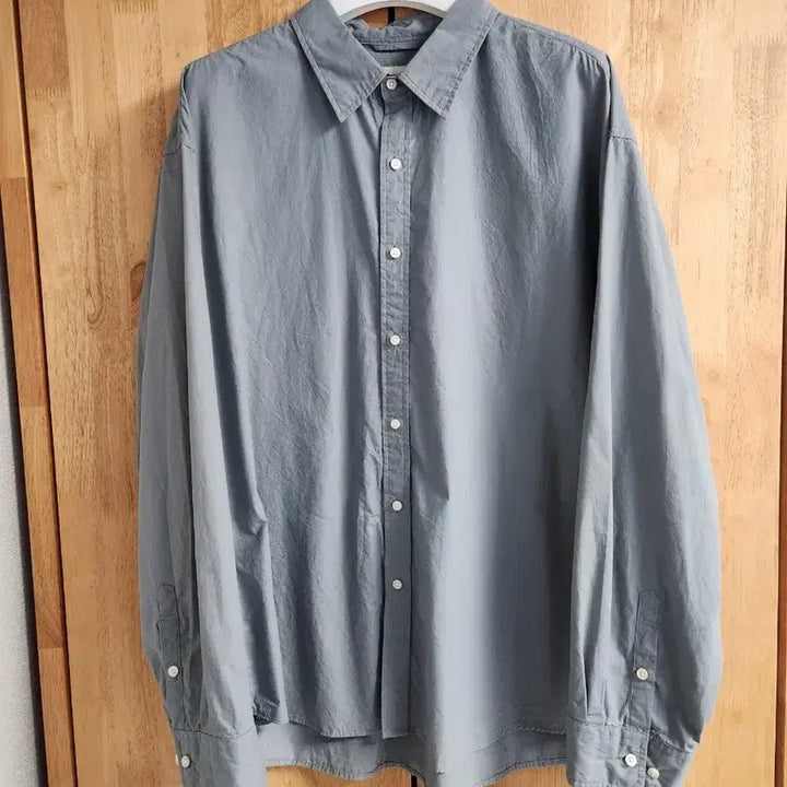 [BUNJANG] Union Blue Laundry Shirt Entrance Gray XL / 유니온블루 런드리 셔츠 엔트런스 그레이 XL