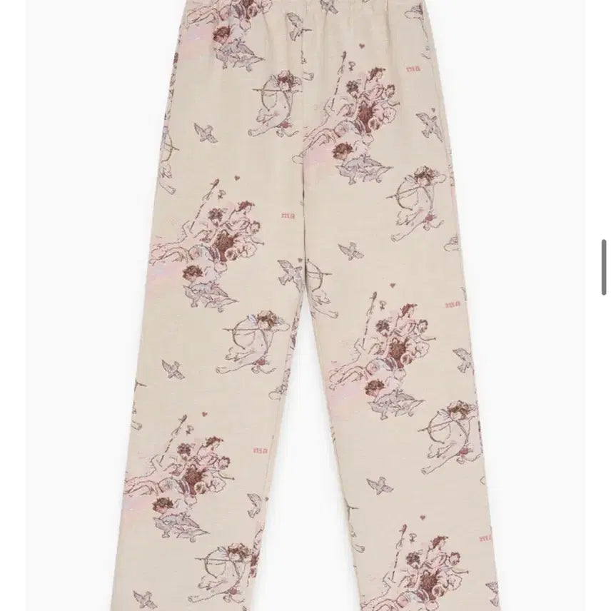 [BUNJANG] Marbling Angel Jacquard Pants / 마블링 엔젤 자카드 팬츠