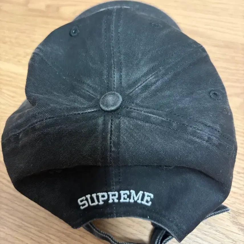 [SOLD OUT] 25ss 슈프림 S로고 블랙 볼캡