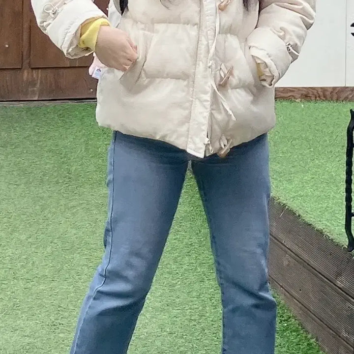 [BUNJANG] 8-Part Cropped Jeans (Size S) for Petite Women / 키작녀 8부청바지 s사이즈