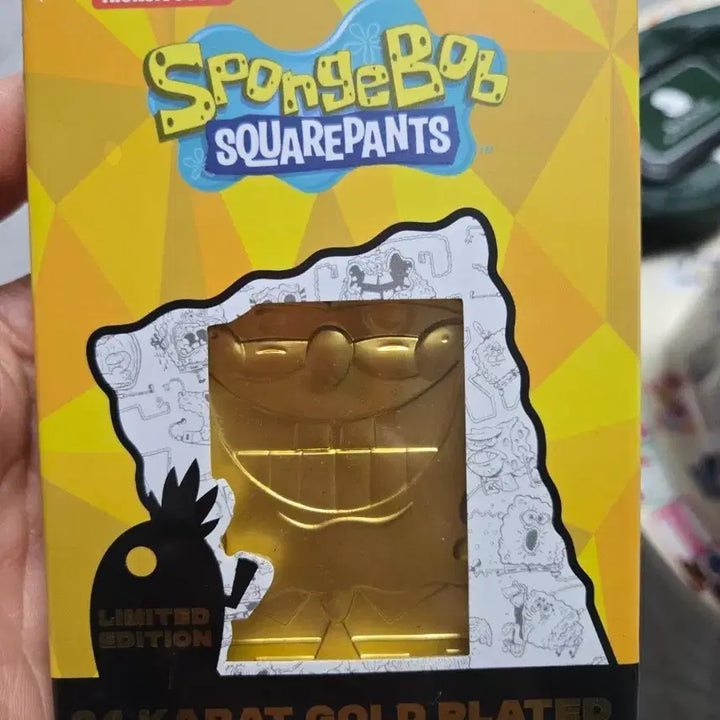 [BUNJANG] Spongebob 24K Gold Plated Official Coin / 한정판)스폰지밥 24K 금도금 공식 주화 팝니다