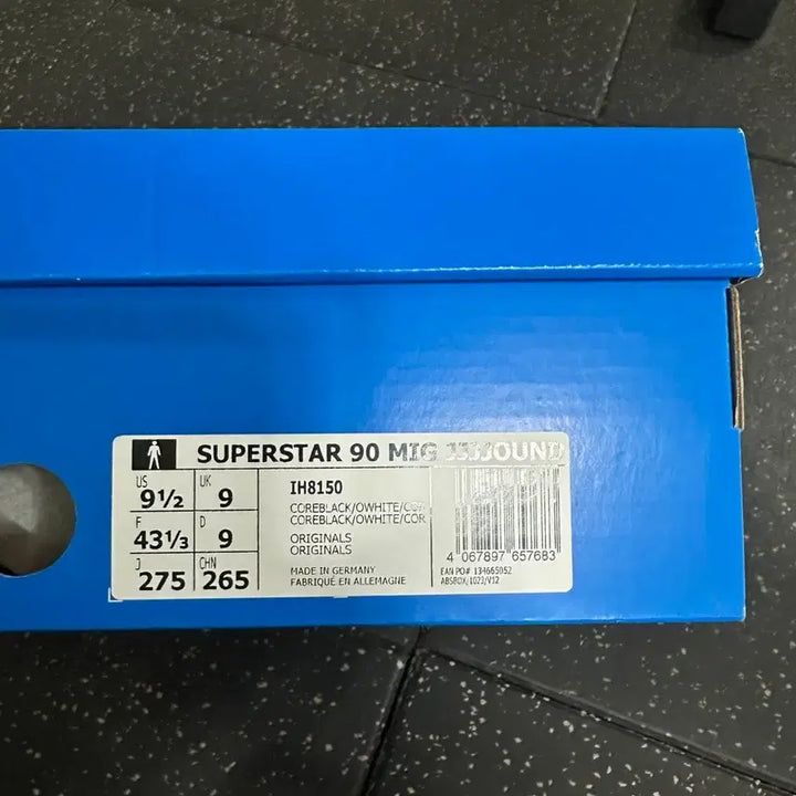 [BUNJANG] Zound Superstar 82 Off-White Sneakers / [275]자운드 슈퍼스타 82 오프화이트