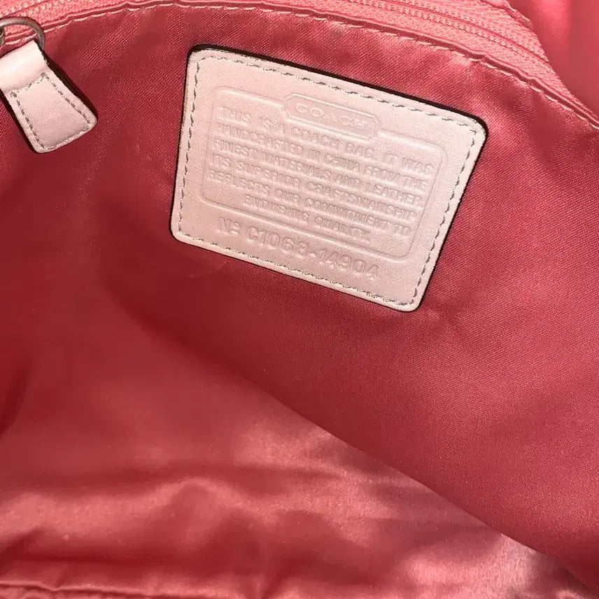 [BUNJANG] Coach Signature Y2K Shoulder Bag Ivory / 코치 시그니처 y2k 숄더백 아이보리