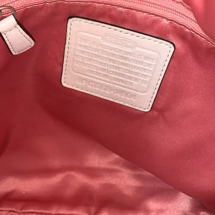 [BUNJANG] Coach Signature Y2K Shoulder Bag Ivory / 코치 시그니처 y2k 숄더백 아이보리