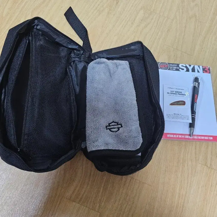 [BUNJANG] Harley Davidson Pouch Set / 할리데이비슨 파우치 세트 .손수건