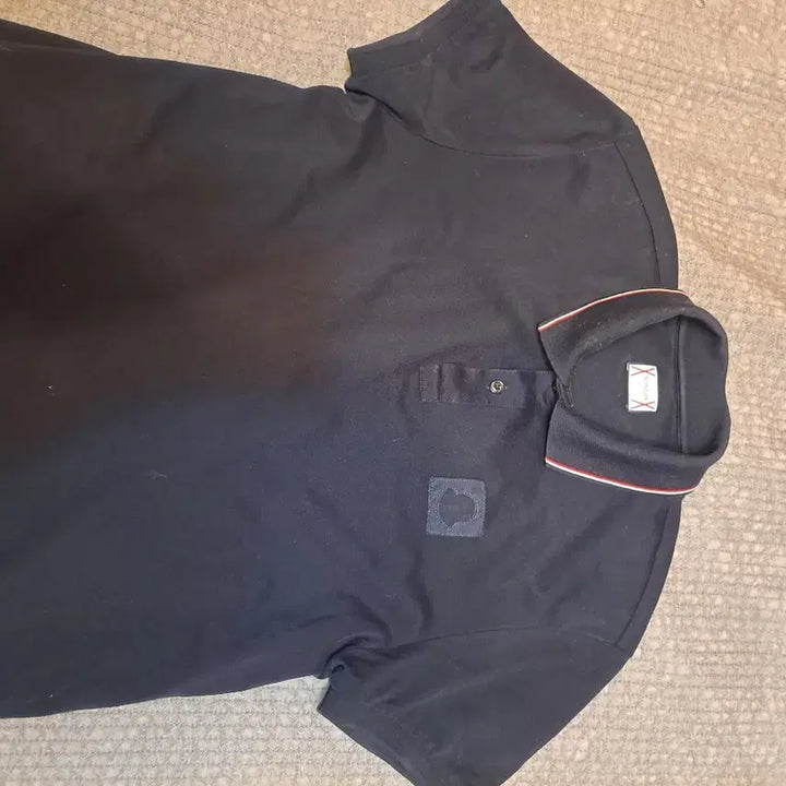 [BUNJANG] Moncler Slim Fit Navy T-shirt / 몽클레어 슬림핏   반팔티 팝니다